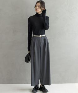 Красивые брюки из саржи для создания фигуристой фигуры Suite, цвет Charcoal Gray [004]