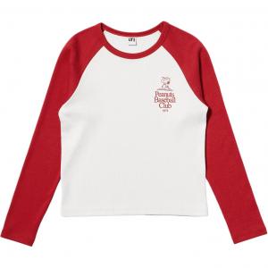 Детская футболка UNIQLO, красный