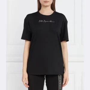 Футболка стандартного кроя Ea7, черный