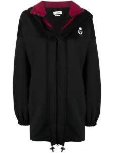 Куртка с капюшоном и логотипом MARANT ÉTOILE, черный