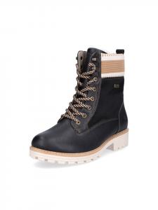 Ботильоны remonte Schnürboot, черный