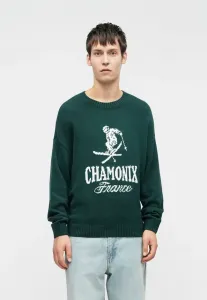 Джемпер с интарсией Hollister Co., Dark Green