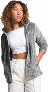 Женская флисовая куртка The North Face Osito на молнии, серый