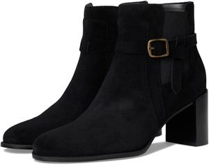 Ботинки VIONIC Women's Vivette Zip Short Boots, Black Suede