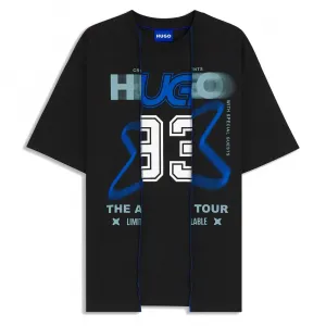 Футболка HUGO Nesitis 10268981 01, черный