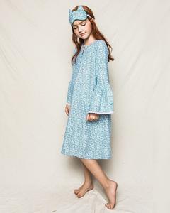 Ночная рубашка Stafford с цветочным принтом Petite Plume для девочек — Baby, Little Kid, Big Kid, зеленый