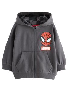 Толстовка с капюшоном на молнии Next, темно-серый