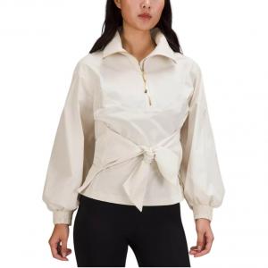 Lululemon Женская куртка с поясом, Albumin