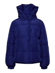 Стеганая куртка Pieces Steppjacke, синий