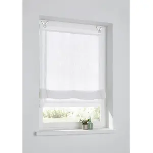 Heine Home Римская штора с люверсами, белый