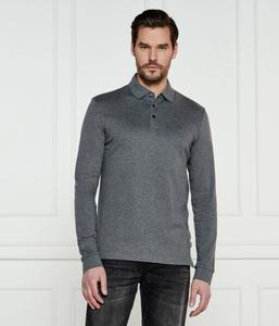 Рубашка поло Regular fit Boss, серый