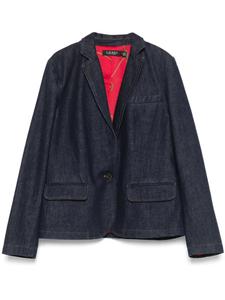 Джинсовый блейзер Lauren Ralph Lauren, синий