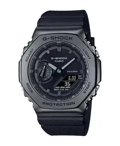 Мужские аналого-цифровые часы черного цвета из смолы, 44.4 мм, GM2100BB-1A G-Shock