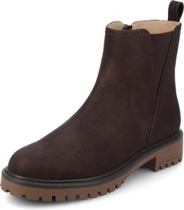 Женские ботинки Chelsea Journee Collection Junnah на молнии, Vintage/Chocolate