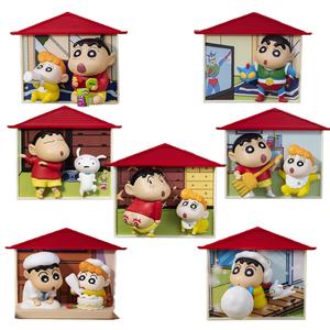 Crayon Shin Chan Nohara Family Collection Mystery Boxes Single Mystery Box/Full Box 6 Pcs TOP TOY