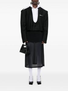 Almaz укороченный блейзер, черный