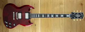 Gibson Custom M2M SG Custom Ручной Выбор Фигурной Верхней Доски, Красный Тигр CS302117