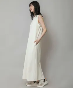 Платье-макси из двухстороннего трикотажа