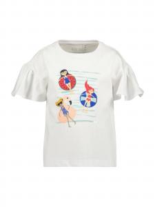 BLUE SEVEN Футболка в белом цвете