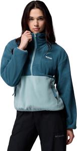 Columbia женская флисовая толстовка Sequoia Grove с молнией до половины, Everblue/Crushed Blue