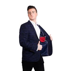 Мужская куртка спортивная slim fit камуфляж Elie Balleh