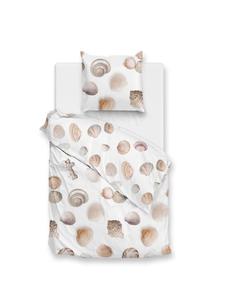 Zo!Home Постельное белье Renforcé - Shells белого цвета