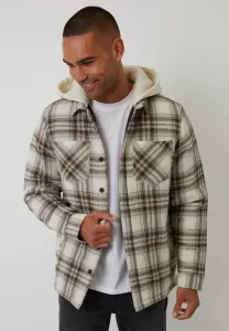 Рубашка-Куртка, виски, куртка для межсезонья Threadbare, Cream