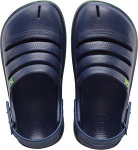 Детские сабо Havaianas Brazil, унисекс, синий