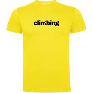 Футболка Kruskis Word Climbing, желтый