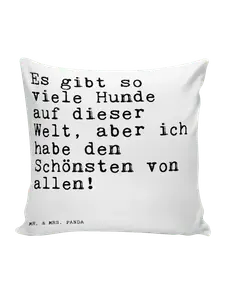 Подушка Mr. & Mrs. Panda, белый