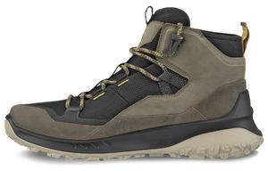 Ультра-трансформационные ботинки мужские зеленые черные Ecco