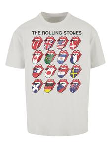 Рубашка F4NT4STIC The Rolling Stones Voodoo Lounge Tongues, серый