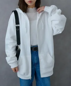 GILDAN/8.0 oz Heavy Blend Fleece-Lined Full Zip Hoodie, Long Sleeve, Solid Color, Gildan GL18600