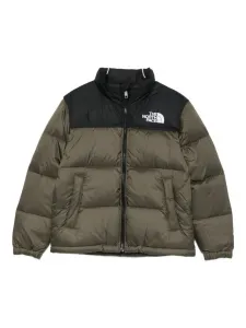 Стеганая куртка на молнии The North Face, зеленый