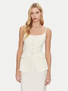 Топ облегающего кроя P25CPTO00801 Simona Corsellini, бежевый