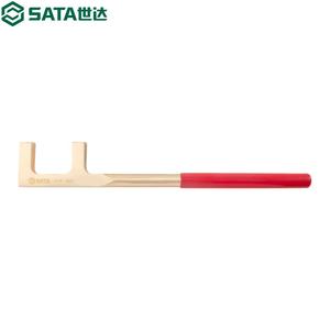 Звезда SATA 31191, бериллиевая бронза, взрывозащищенный ключ с квадратной головкой F, 40x300 мм