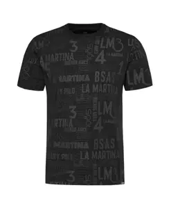 Черная футболка с коротким рукавом ymr008js393f9295 La Martina, черный