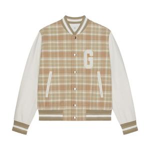 Куртка Givenchy Check Classic Varsity Jacket White/Beige, белый