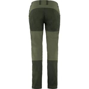 Брюки Keb Curved - женские Fjallraven, цвет Deep Forest/Laurel Green