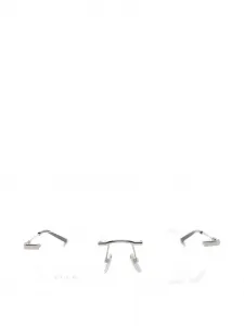 Очки в овальной оправе Gucci, серебряный