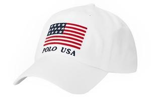 Бейсболка с вышивкой флага Polo Ralph Lauren