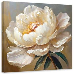 Картина арт-принт KUNSTLOFT Bloom of Tranquility 3, бежевый