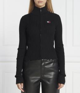 Свитер Tommy Jeans Slim Fit, черный