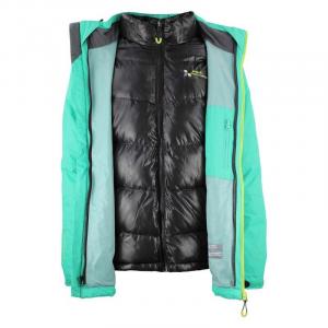 Пуховик Peak Mountain, зеленый