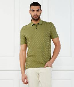 Рубашка поло Regular fit Boss, зеленый