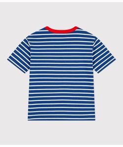 Полосатая футболка с коротким рукавом