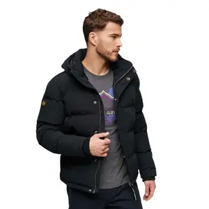 Пуховик Superdry Everest Short, черный