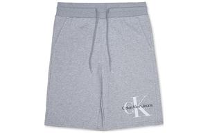 Повседневные шорты мужские серые Calvin Klein, серый