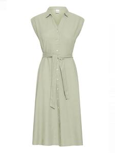 Платье-рубашка ICHI Linno, зеленый