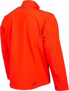 Ветрозащитная куртка KLIM Delta Soft Shell, High Risk Red - Black